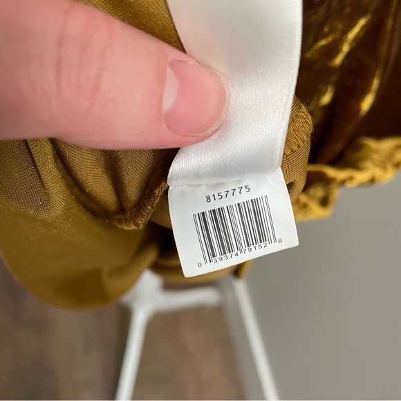 1. State Velvet Brown Dress - Picture 6 of 6